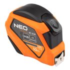 NEO Tools 67-238 Mérőszalag 10m / 25 mm, mágneses, autostop, skála mm/inch