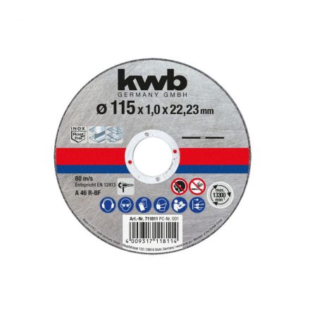 KWB-711811-Inox-Femvago-Korong-115X10Mm