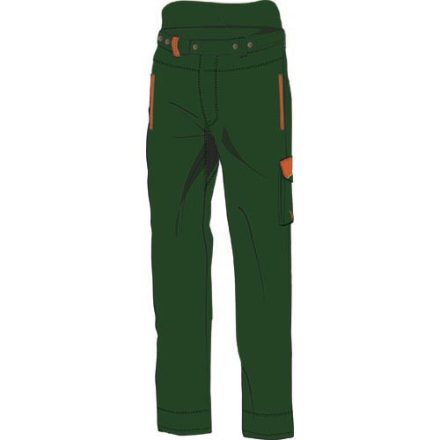 Hikoki Védőnadrág Láncfűrészhez L (713604)