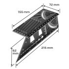 Neo-Tools-72-115-Jelolo-Sablon-3D-Derekszog-Vonalzo-Szogmero-Aluminiumotvozet