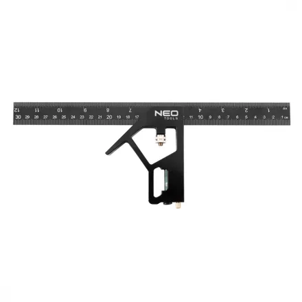 Neo-Tools-72-127-Kombinalt-Derekszog-Es-Vonalzo-30Cm