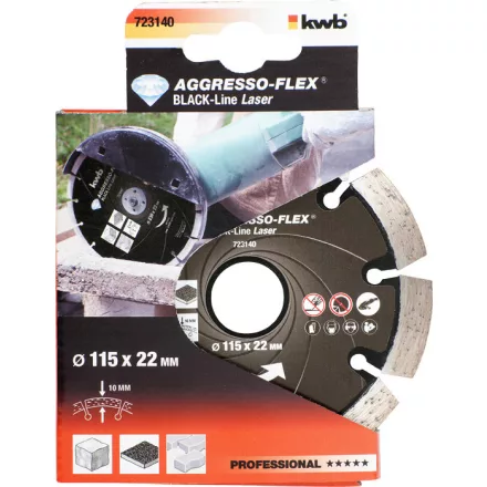 KWB-723540-Profi-Black-Line-Szegmentalt-Gyemant-Vagokorong-125X22Mm