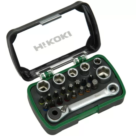 Hikoki Bitkészlet 24Db 1/4 Dugókulcsos (750362)
