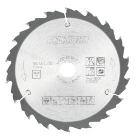 Hikoki Tct Fűrészlap  165X20 Z18 /C18Dbal (752414)