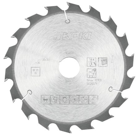 Hikoki Tct Fűrészlap  190X30 Z18 (752436)