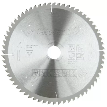 Hikoki Tct Fűrészlap  216X30 Z60 Tcg (752449)