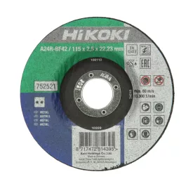 Hikoki Vágótárcsa Fém 125X2,5 Dpc Moq:25Db (752522)