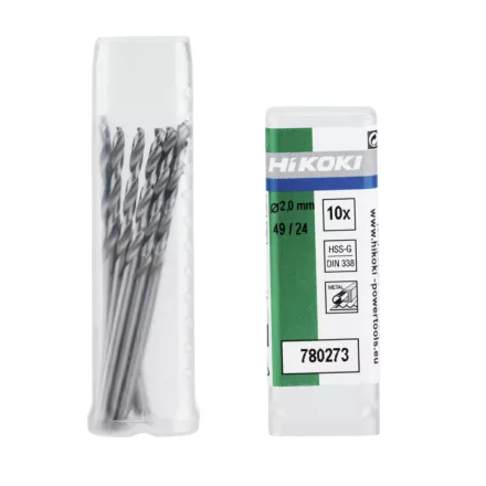 Hikoki Fúrószár 2,4Mm 10Db Hss-G (780278)