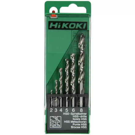 Hikoki Fúrószár Szett 6Db Hss-G (780462)