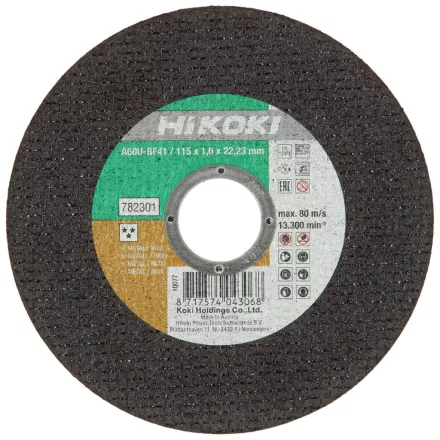 Hikoki Vágótárcsa Inox 115X1,0 /Moq:25Db (782301)