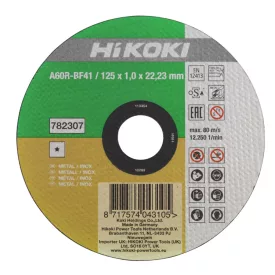 Hikoki Vágótárcsa Inox 115X1,0 /Moq:25Db (782306)