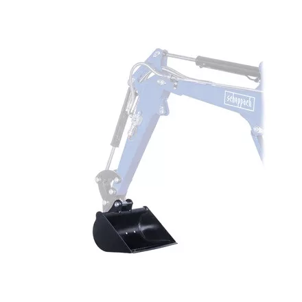 Scheppach rézsűkanál 500 mm EXC 1400 mini forgó kotrógéphez (7915001722)