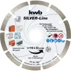 KWB 796170 PROFI SILVER-LINE Gyémánt vágótárcsa 115x22,23x7,0x2,5mm