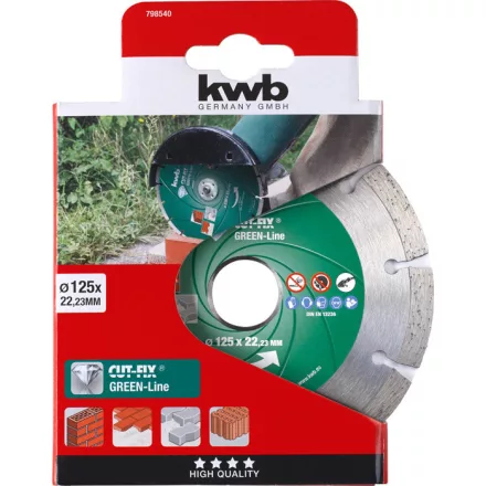 KWB-798540-Profi-Green-Line-Szegmentalt-Gyemant-Vagokorong-125X22Mm