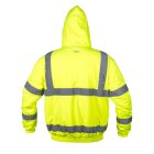 NEO Tools 81-712-S Láthatósági munkavédelmi kabát, könnyű szigetelő béléssel, sárga, S