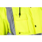 NEO Tools 81-712-XL Láthatósági munkavédelmi kabát, könnyű szigetelő béléssel, sárga, XL