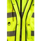 NEO Tools 81-716-XL Láthatósági munkavédelmi kabát, univerzális 5 az1-ben, szigetelt, sárga, XL