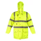 NEO Tools 81-716-XXXL Láthatósági munkavédelmi kabát, univerzális 5 az1-ben, szigetelt, sárga, XXXL