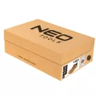 NEO Tools 82-174-40 Munkavédelmi cipő S1 SR FO, bőr, kompozit orrmerevítő, tekerőgombos fűzőrendszer, 40, NEO Tools
