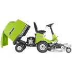 GRILLO gyűjtős frontkaszás fűnyíró traktor FD 280 ( Vágóasztallal )
