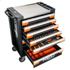 NEO Tools 84-220-6 Műhelykocsi PRO 7 fiókkal, 329db szerszámmal 805x972x460mm, szerszámkocsi