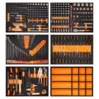 NEO Tools 84-220-6 Műhelykocsi PRO 7 fiókkal, 329db szerszámmal 805x972x460mm, szerszámkocsi