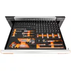 NEO Tools 84-220-6 Műhelykocsi PRO 7 fiókkal, 329db szerszámmal 805x972x460mm, szerszámkocsi