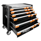 NEO Tools 84-225-6 Műhelykocsi PRO, 12 fiókos, 358 szerszámmal, szerszámkocsi
