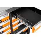 NEO Tools 84-225-6 Műhelykocsi PRO, 12 fiókos, 358 szerszámmal, szerszámkocsi