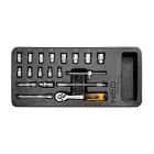 Neo-Tools-84-237-Dugokulcskeszlet-1-4-19Db-4-14Mm-Muhelykocsitalcaval