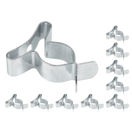 NEO Tools 84-903 Szerszámtartó klipsz, falra szerelhető, horganyzott acél, átmérő 13mm, 10db