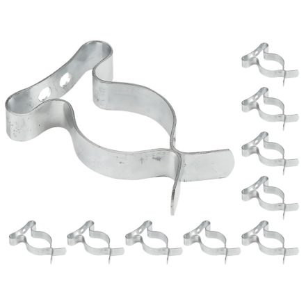NEO Tools 84-909 Szerszámtartó klipsz, falra szerelhető, horganyzott acél, átmérő 38mm, 10db