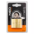 NEO TOOLS 85-051 Lakat 40mm réz-acél, időjárásálló, 3 kulccsal, NEO TOOLS