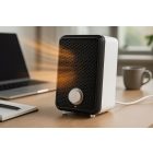 NEO Tools 90-129 Fűtőventillátor, asztali, 600W, termosztát, hőmérséklet szabályzó