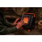 NEO Tools 90-133 Kemping gázhősugárzó, 227gr-os patronnal működik, 2,2KWh fűtőteljesítmény