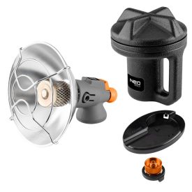   NEO Tools 90-134 Gáz hősugárzó, eldobható palackokhoz, piezó gyújtással