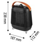 NEO Tools 90-157 Fűtőventillátor PTC fűtőbetéttel, 1500W, termosztát