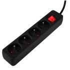 NEO-TOOLS-90-185-Halozati-eloszto-kapcsolos-4-aljzat-3m-3x15mm2-kabel-fekete