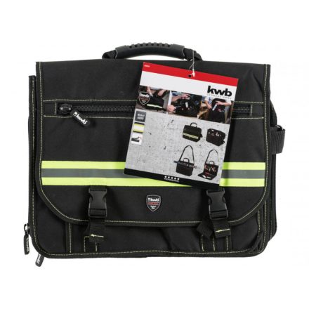 KWB-909320-Profi-Univerzalis-Fekete-Gyongyvaszon-600D-Szerszamos-Valltaska