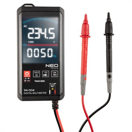 Neo-Tools-94-004-Multimeter-Digitalis-Ac-V-Dc-V-Ac-A-Dc-A-Ellenall.-Homer.