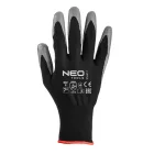 NEO Tools 97-647K-7 Munkakesztyű nitrlil bevonatú, poliészter, 4131X, 7", rendelési egység: 12db