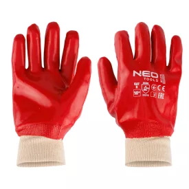   NEO Tools 97-676 Munkakesztyű, pamut,vegyszerálló, PVC bevonattal, 3121X, 10"