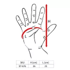 NEO Tools 97-676 Munkakesztyű, pamut,vegyszerálló, PVC bevonattal, 3121X, 10"