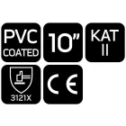 NEO Tools 97-676 Munkakesztyű, pamut,vegyszerálló, PVC bevonattal, 3121X, 10"