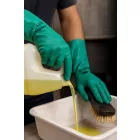 NEO Tools 97-695-9 Munkakesztyű, vegyszerálló nitril, hosszú szárral, 9"