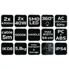 NEO-Tools-99-099-Allvanyos-reflektor-2x4300-lum-LE