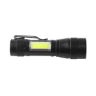 NEO Tools 99-129 Zseblámpa, tölthető, XPE+COB LED, 220lum max. fényerő, 300mAh akku, rendelési egység: 12db