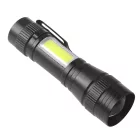 NEO Tools 99-129 Zseblámpa, tölthető, XPE+COB LED, 220lum max. fényerő, 300mAh akku, rendelési egység: 12db