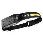 NEO Tools 99-132 Kempinglámpa készlet 3db-os, kézi-sátor-fejlámpa, 150/280/1000 lm, 1200mAh akku, USB-C töltővezeték