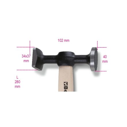 beta-1357z-45-karosszeriakalapacs-lapos-kerek-rovatkas-es-sima-negyszog-fejjel-fanyellel-013570045